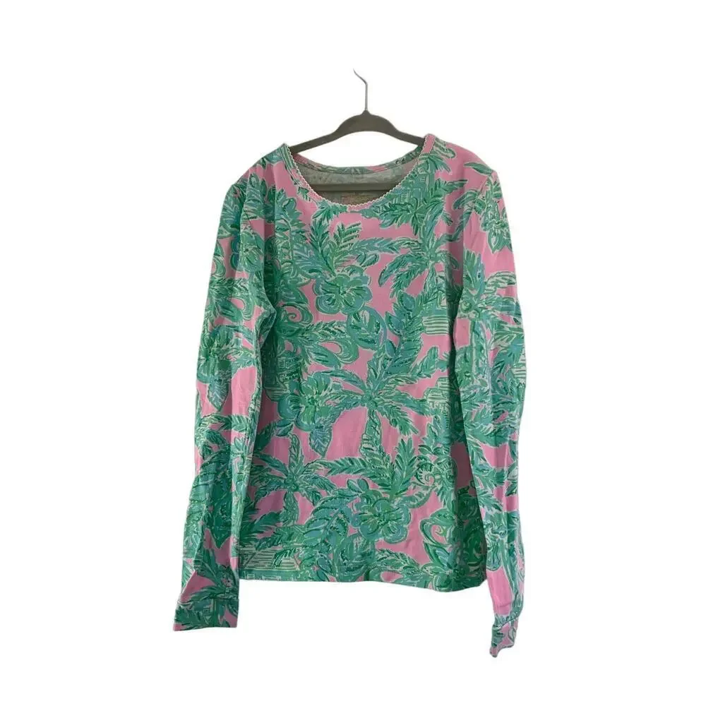 LILLY PULITZER Girl’s Pajama Top / Size: 14